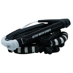 Active Silicone Surf Rope - Black/White