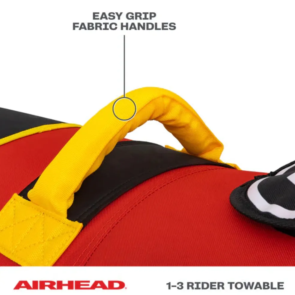 Airhead Hot Dog 3 Person Tube