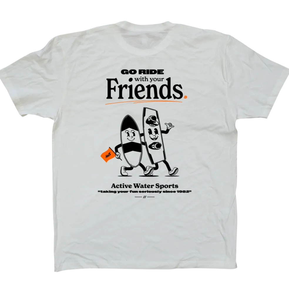 AWS Friends T-Shirt - White