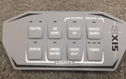 Axis 2x4 Keypad Outboard, Power Wedge, '18-'21 (6174058)