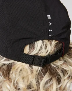 Follow Brand Tech Cap - Black
