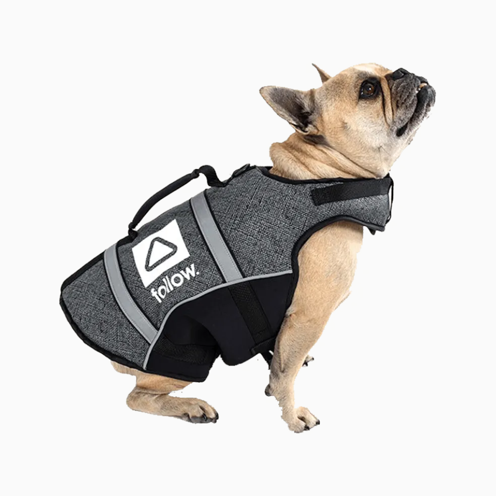 Follow Dog Floating Aid - Black