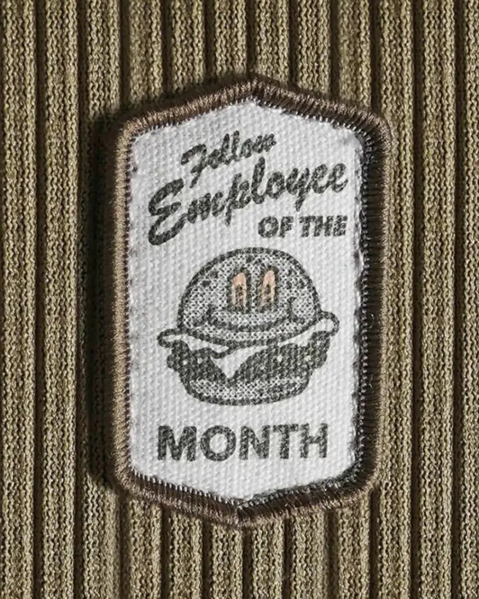 Follow Employee of the Month Men's Jacket - Black/Khaki