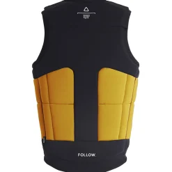 Follow Global Men's Jacket - Black/Orange