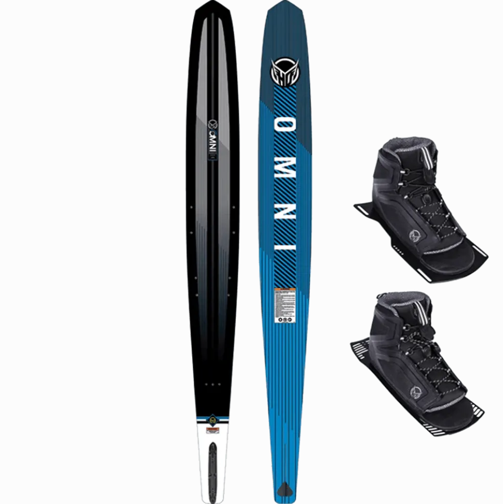 HO Omni Waterski w/ Double Stance 110 Boots
