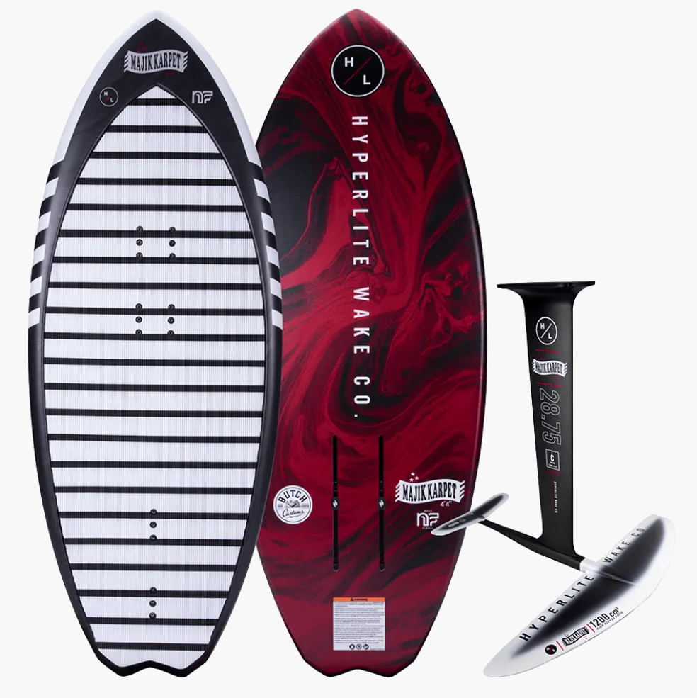 Hyperlite Majik Karpet Foil Board | MK 1200 Carbon Foil Package 2026