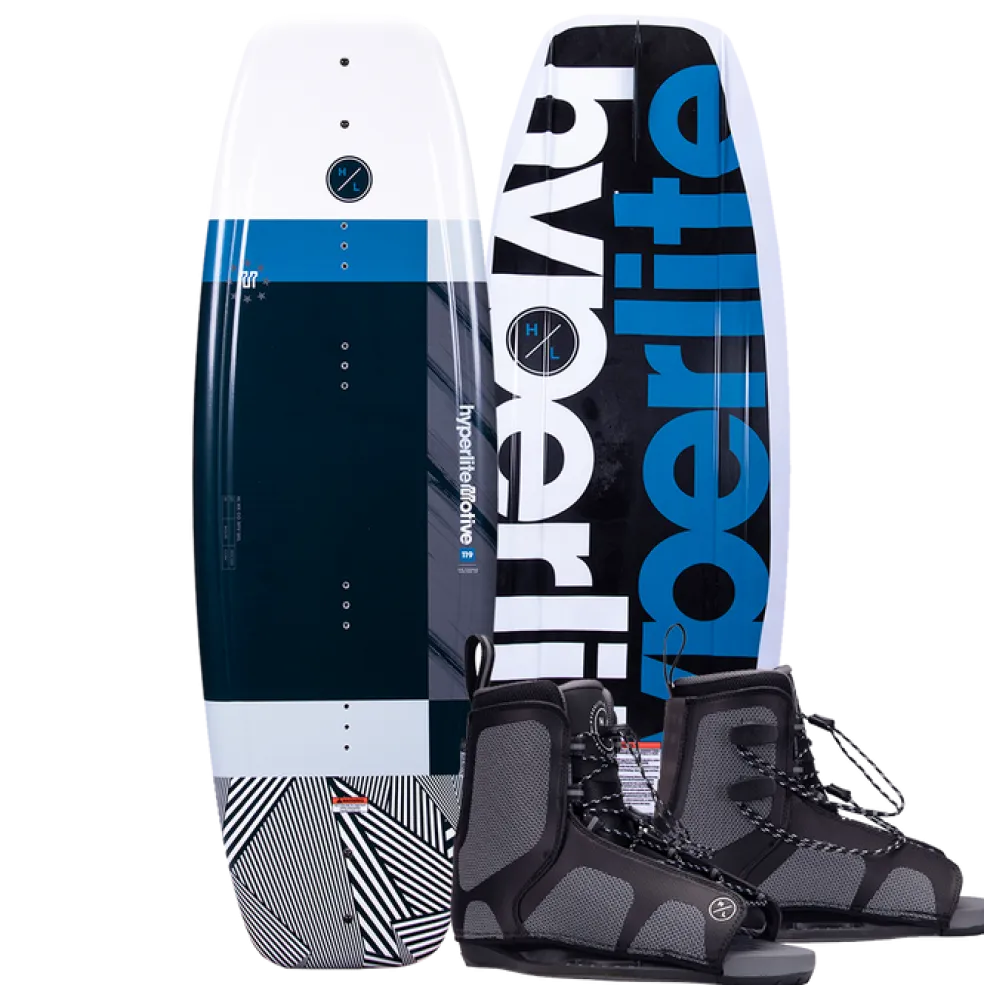 Hyperlite 2025 Motive Jr. Wakeboard | Remix Bindings