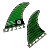 Hyperlite 4.5 Riot Carbon Surf Fin Set - Twin