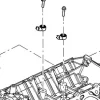 Indmar BOLT KNOCK SENSOR FORD 6.2 - 595600