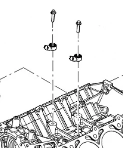 Indmar BOLT KNOCK SENSOR FORD 6.2 - 595600