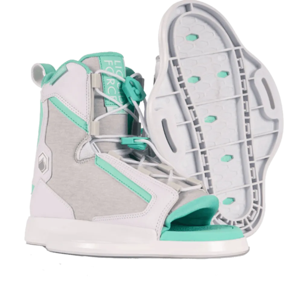 Liquid Force 2025 Angel Wakeboard | Plush 6R Bindings