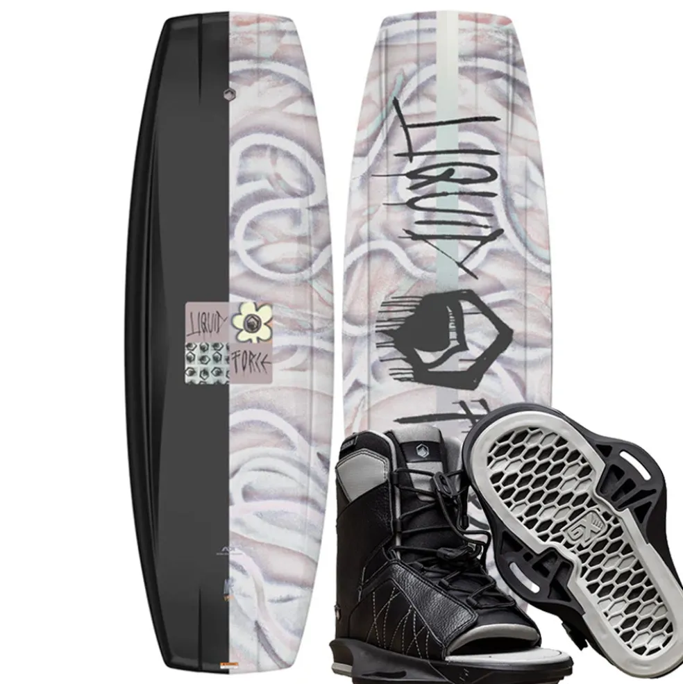 Liquid Force M.E. Wakeboard | Transit 6X Bindings 2026