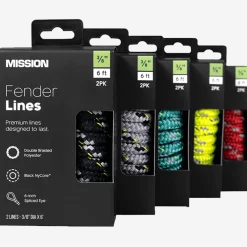 Mission Fender Lines 3/8" x 6' - 2 Pack
