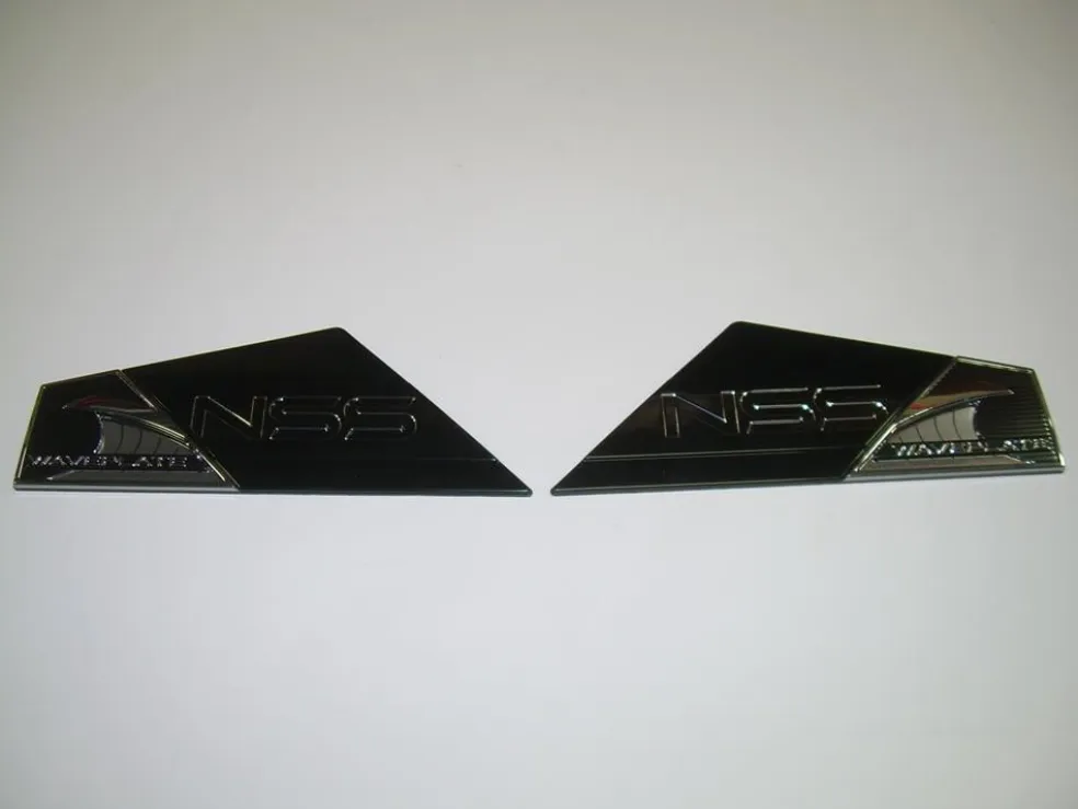 Nautique DECAL NSS CHROMAX SET BLACK 8.13 X 2.99 - 170130