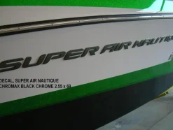 Nautique DECAL SUPER AIR NAUTIQUE CHROMAX BLACK CHROME 2.55 x 69 - 140015