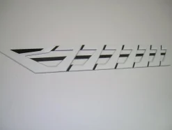 Nautique DECAL VENT WHITE CHROMAX PORT 3.85 X 23.59 - 170096