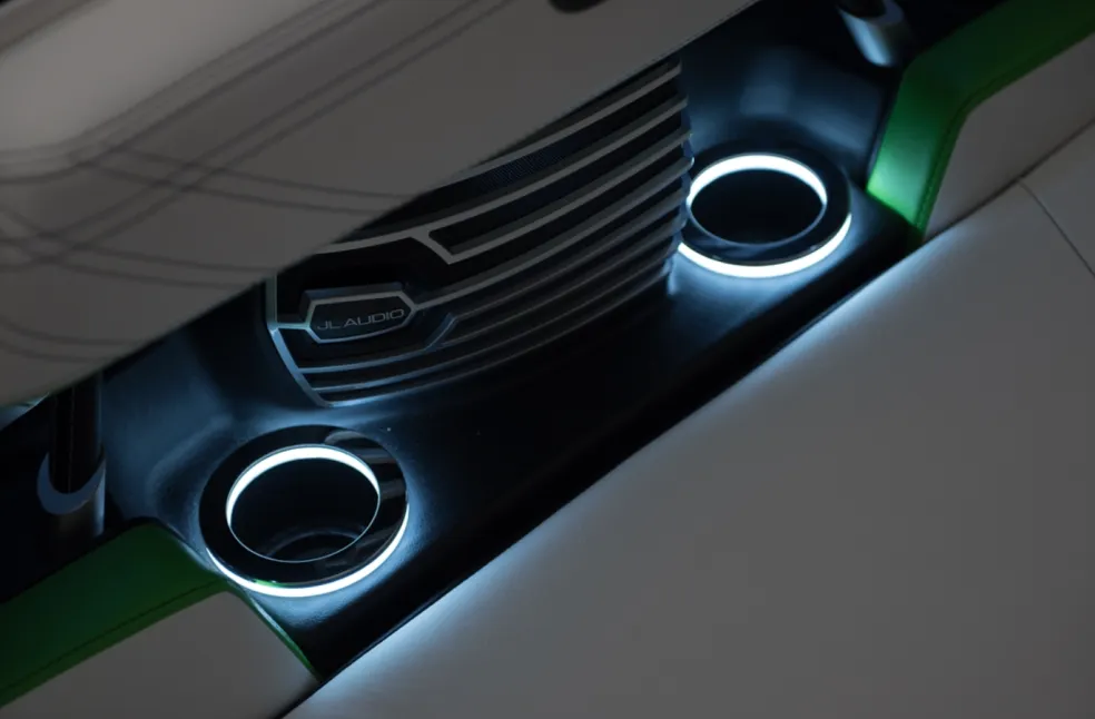 Nautique LED Cup Holder- White - 160384