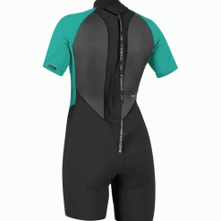 O'Neill Women's Reactor-2 2mm Back Zip S/S Spring Wetsuit