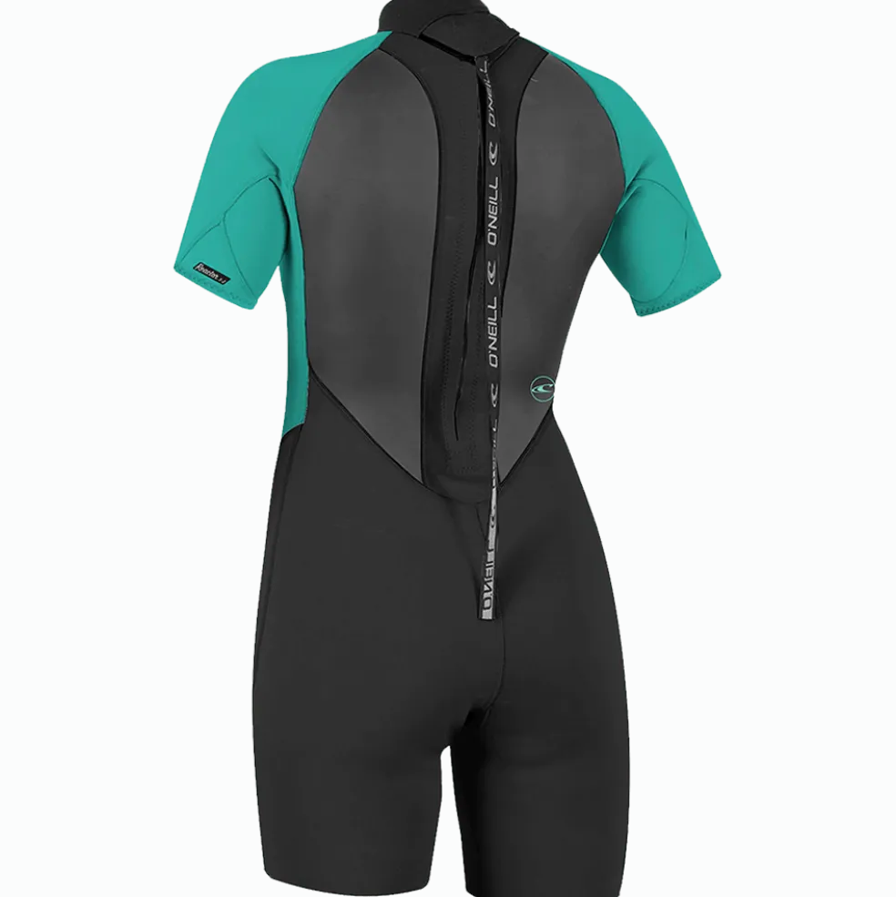 O'Neill Women's Reactor-2 2mm Back Zip S/S Spring Wetsuit