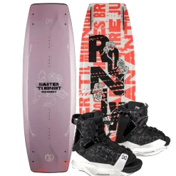 Ronix Quarter 'Til Midnight Wakeboard | Halo Bindings 2026