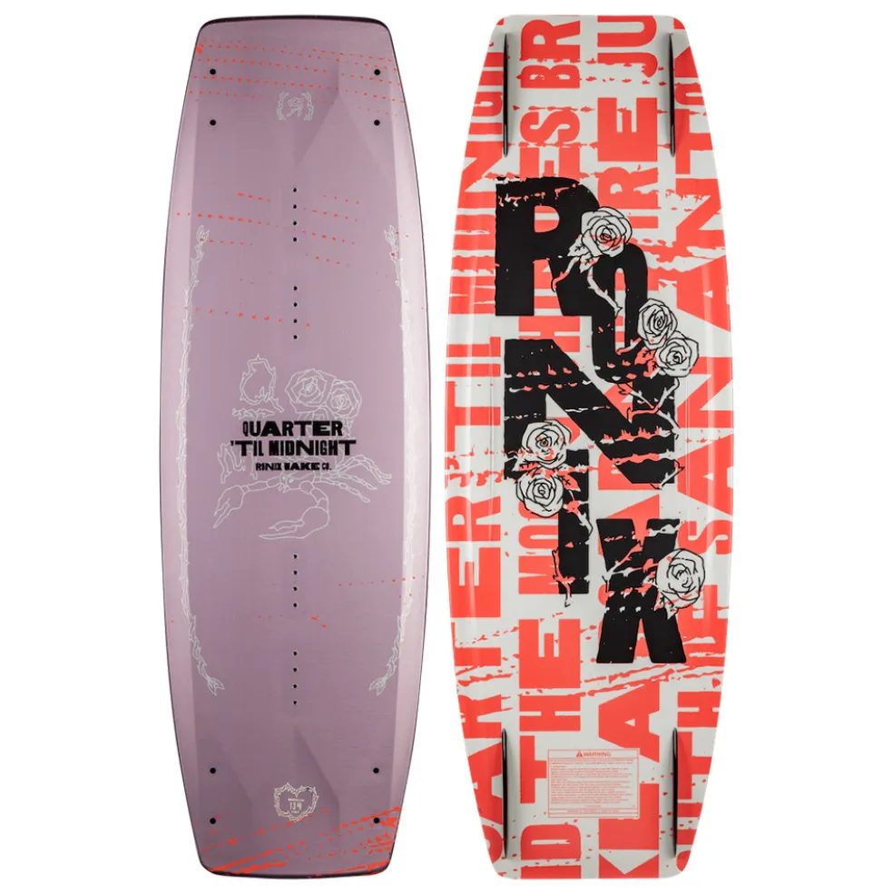 Ronix Quarter 'Til Midnight Wakeboard | Halo Bindings 2026