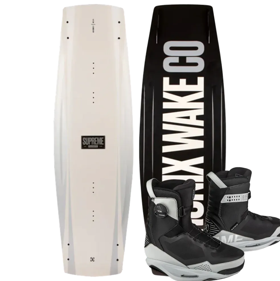 Ronix 2025 Supreme Wakeboard | Supreme BOA Boots