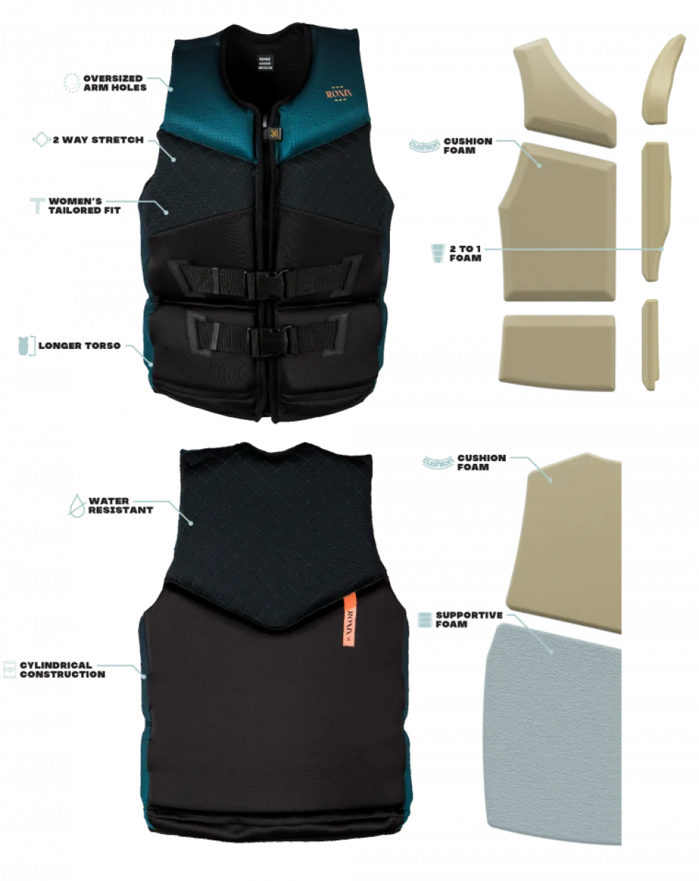 Ronix Women's Imperial Capella 3.0 CGA Vest