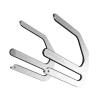 Roswell Elite Knee / Wake Rack Tines