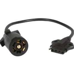 Seachoice 7-Round to 5-flat Adapter